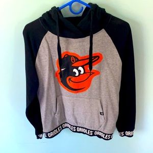 Black and grey Orioles hoodie. ‘47. Size S.